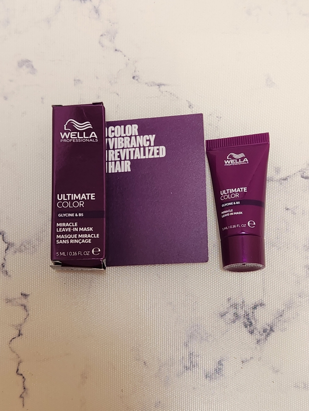 Wella Professionals Ultimate Color Miracle Leave In Mask Mini Travel Size .16 Oz